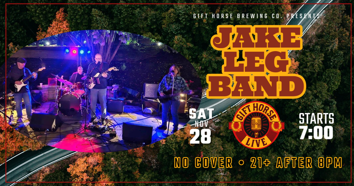 Jake Leg Band November 28 7PM